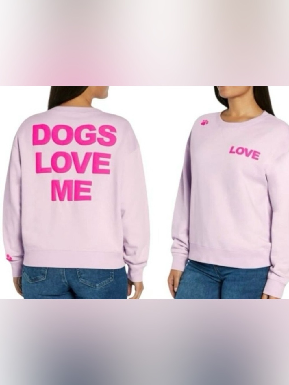 Wildfox “Dogs Love Me” Sweatshirt